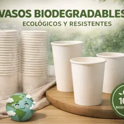 Vasos biodegradables (8oz)