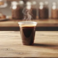Vasos desechables de 3oz para café