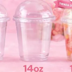 Vasos domos de 14oz