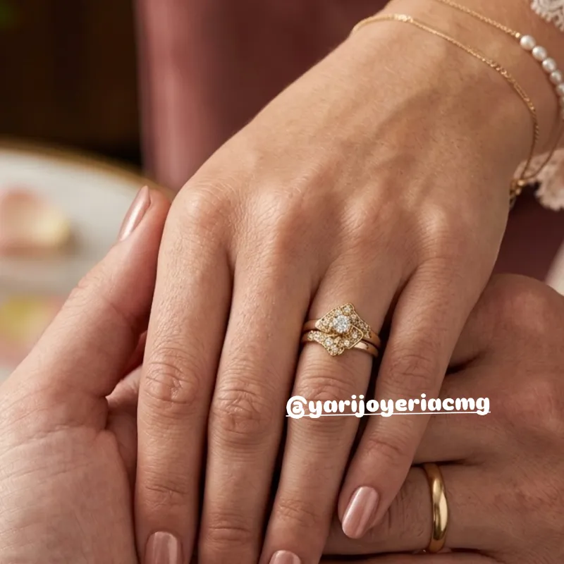 Anillo compromiso criollos