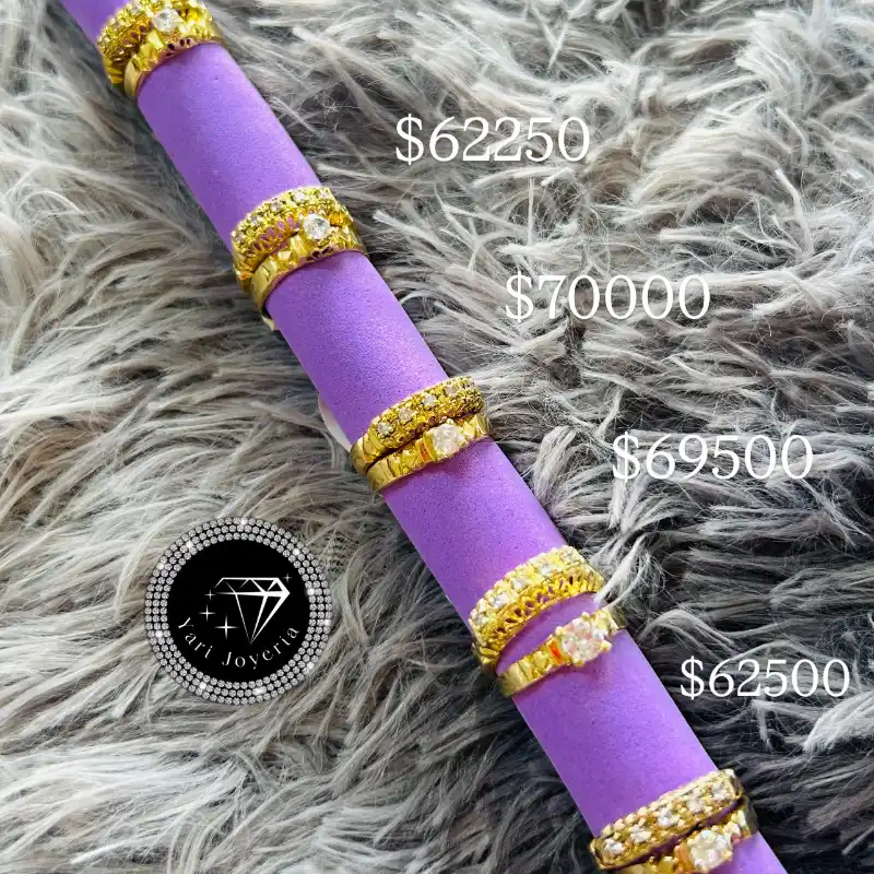 Anillos Compromiso Mujer 8k