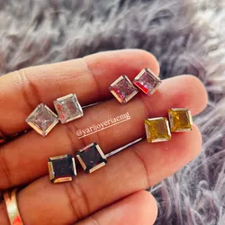 Aretes criollos brillantes