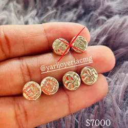 Aretes criollos chapas
