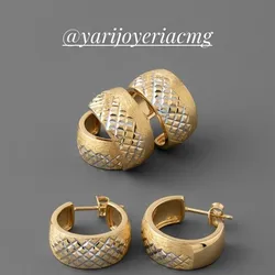 Aretes Fábrica 10k Conchas