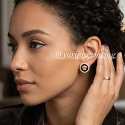 Aretes Fábrica 10k Versace