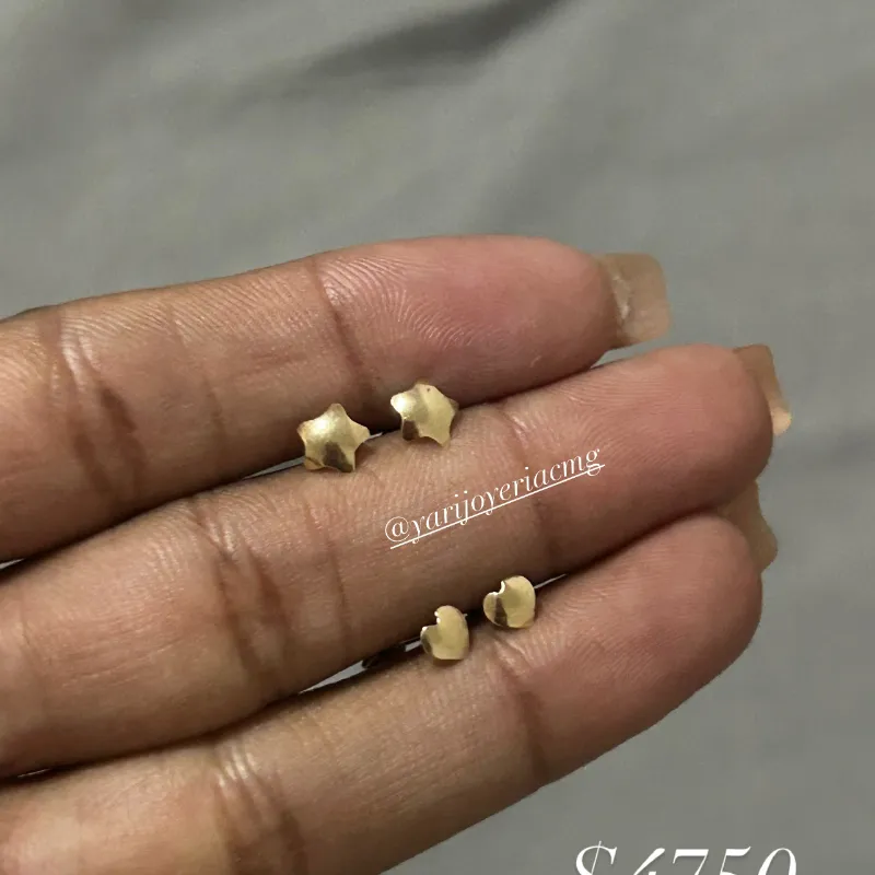 Aretes pequeños 