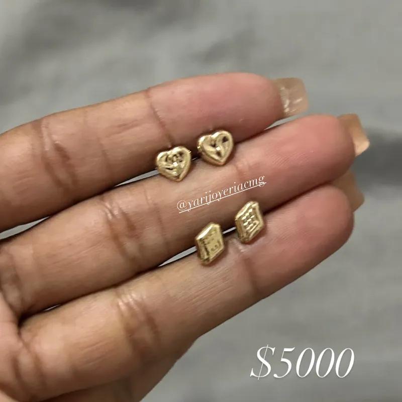 Aretes pequeños 