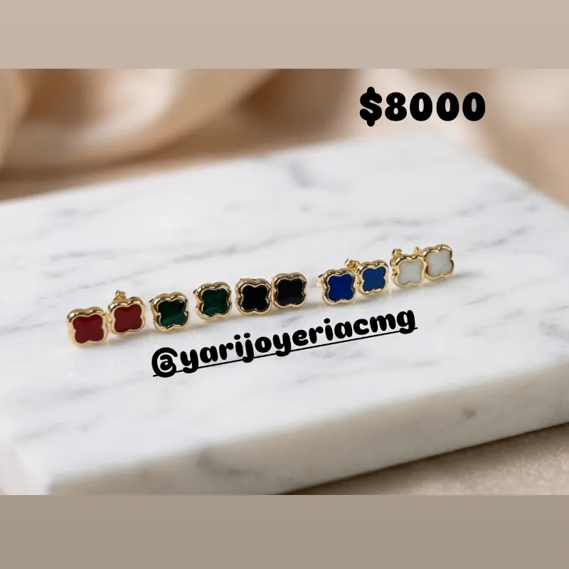 Aretes Van Cleef criollos