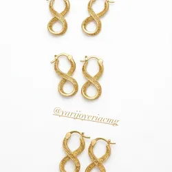 Argollas Versace infinito Fábrica 10k