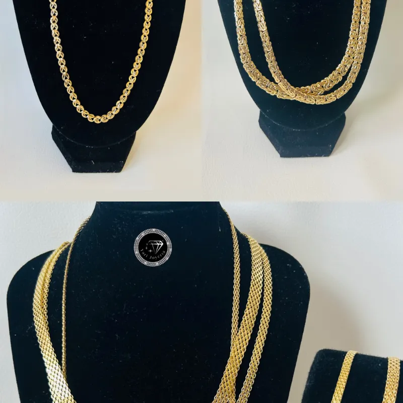 Gargantillas 10k fab