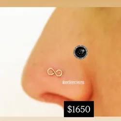 Pircing nariz Infinito