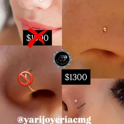 Pircing nariz Puntico
