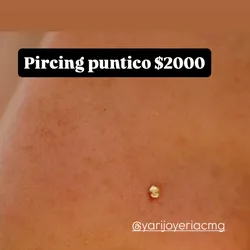 Pircing puntico