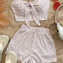 Conjunto blusa y short