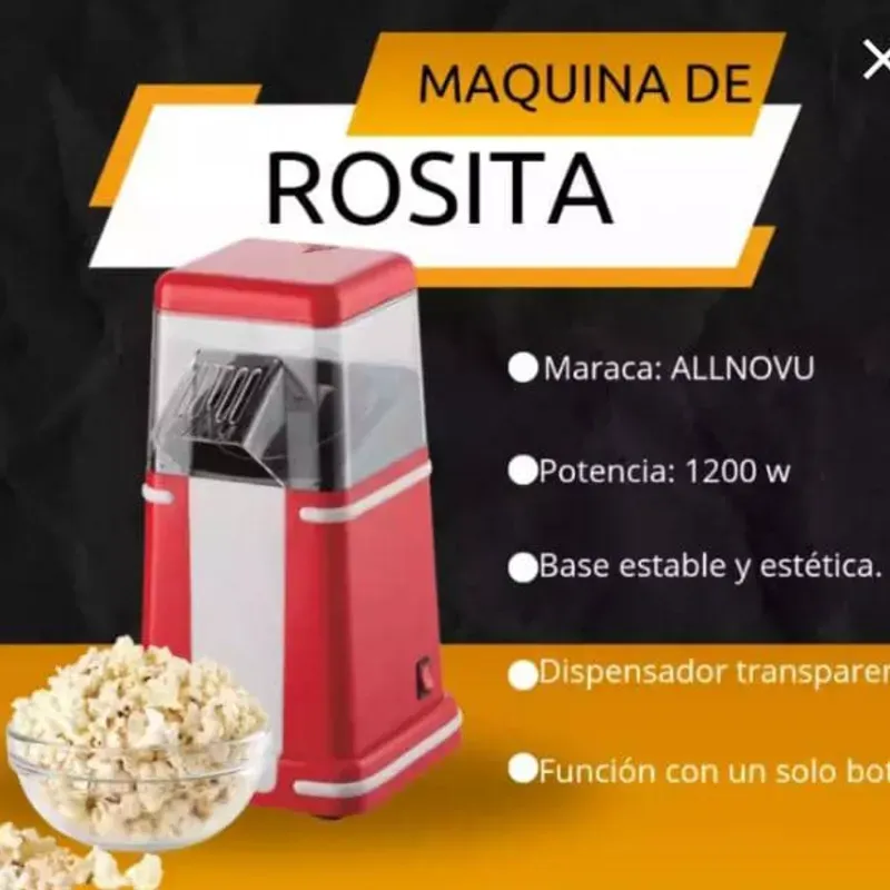 Máquina de rositas de maíz (E)