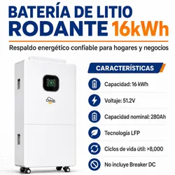 BATERÍA DE LITIO 16 kWh