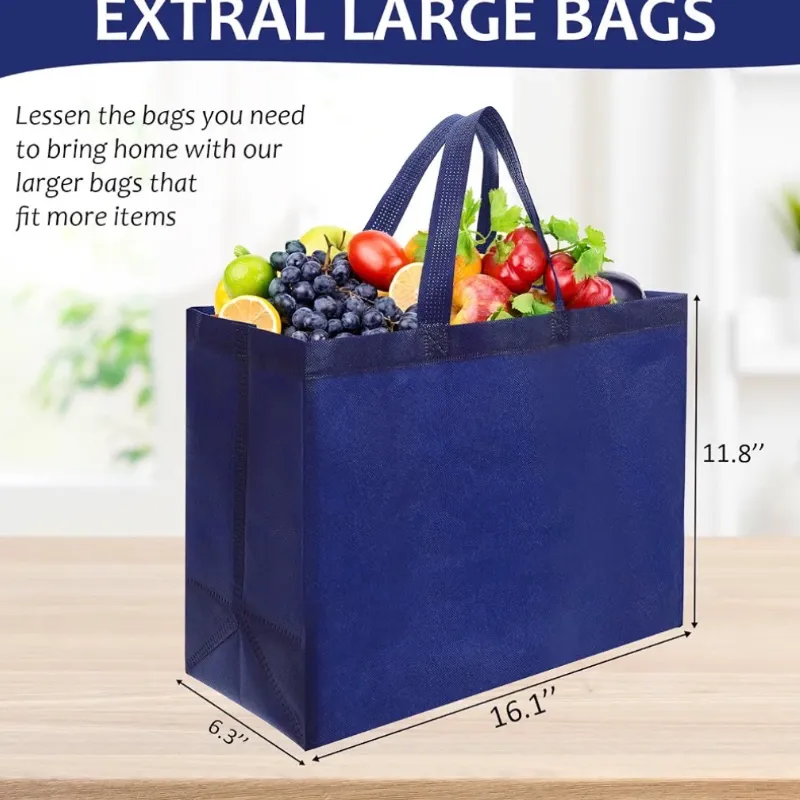Bolsas Reutilizables Tamaño Grande