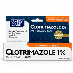 Clotrimazol 1% – Crema Antifúngica – Family Care – 1 oz (28 g)
