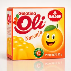 Gelatina de Naranja