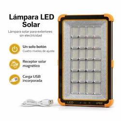 Lamparas Recargables y Solares