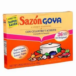 Sazón Goya 36 Sobres