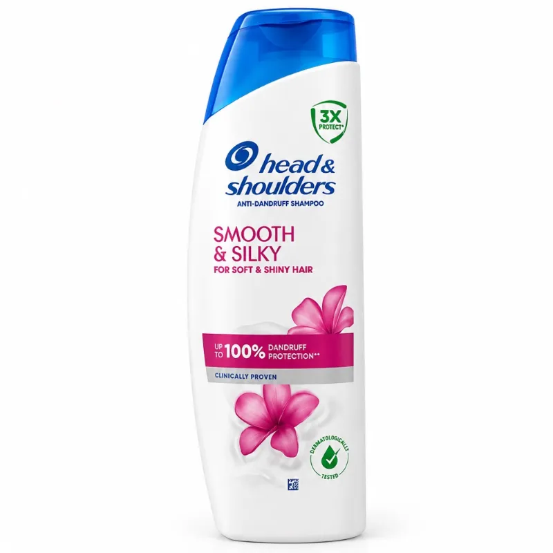 Shampoo Anticaspa para Cabello Suave y Brillante