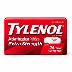 Tylenol Extra Strength – Acetaminofén 500 mg – 24 Capletas