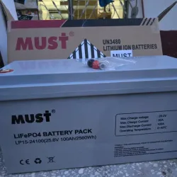 🚧 Bateria Life PO4 de 100Ah 🚧 Sin Garantía  🚧 Nueva en caja  💸 Precio : 550 usd  💸 