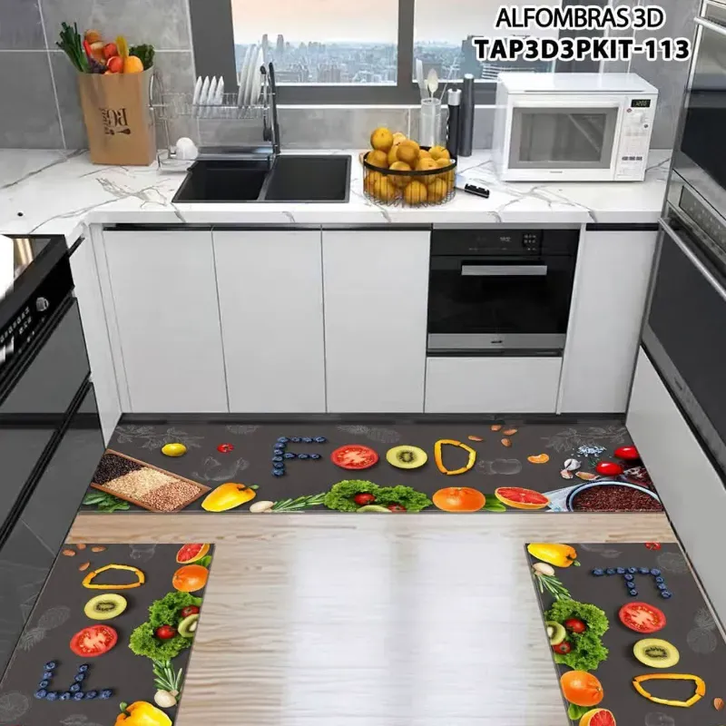 Juego de alfombra para cocinas
