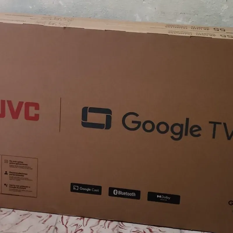 🚧 Smart tv de 55 " pulgadas  〽️JVC  🚧Garantía 2 meses 🚧 Nuevo en 📦 