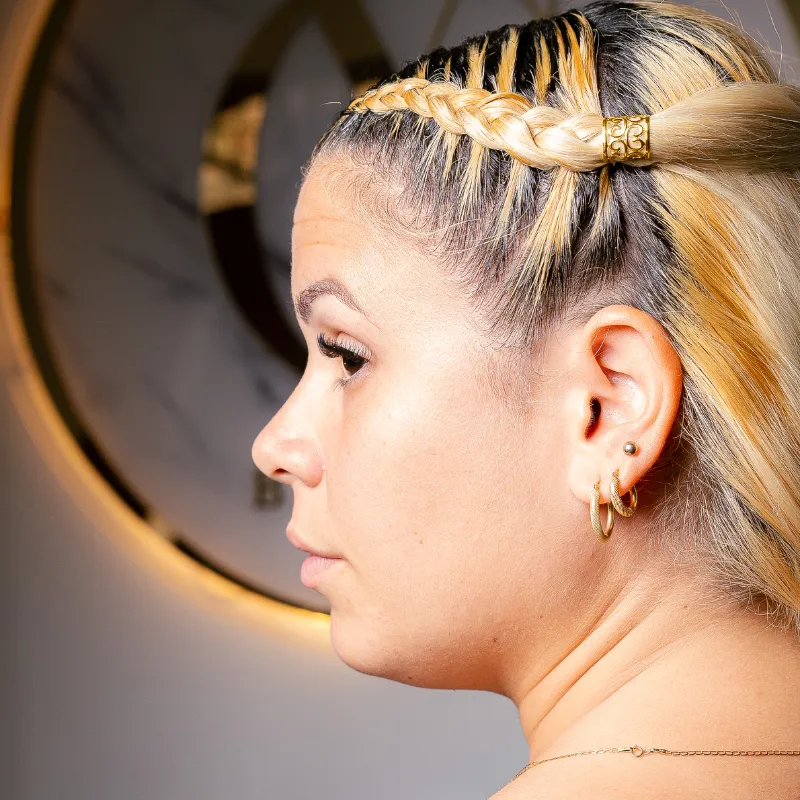 Trenza con extensión 