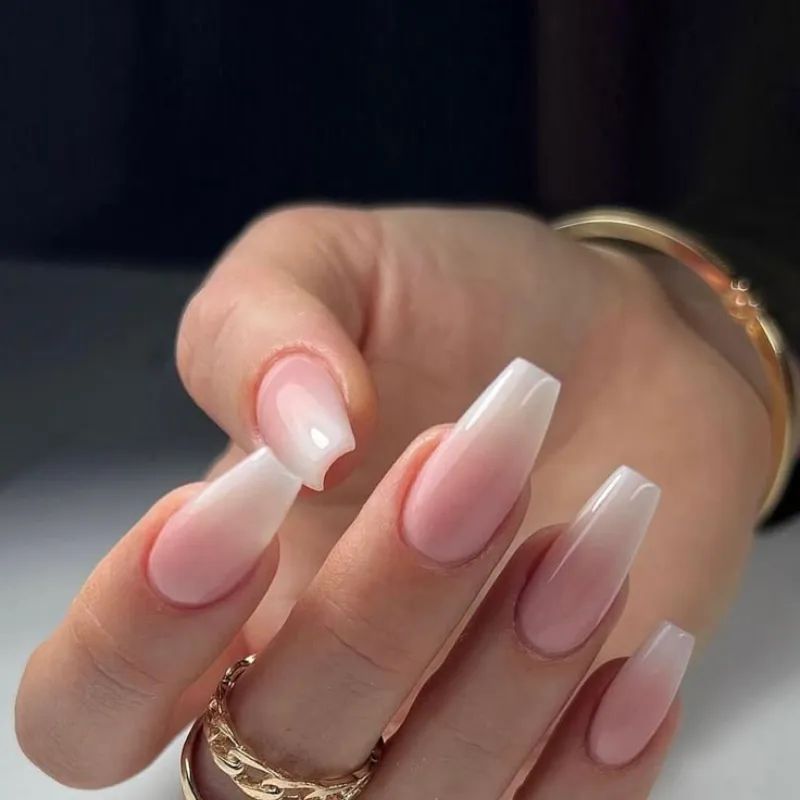 Uñas largas acrílico 