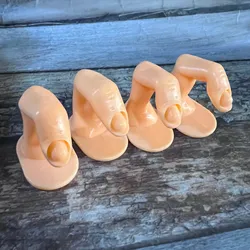 Dedos de práctica con ranura 