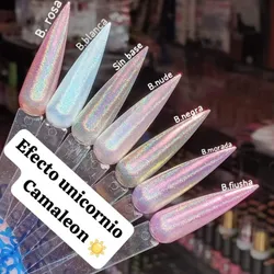 Efecto camaleón unicornio 