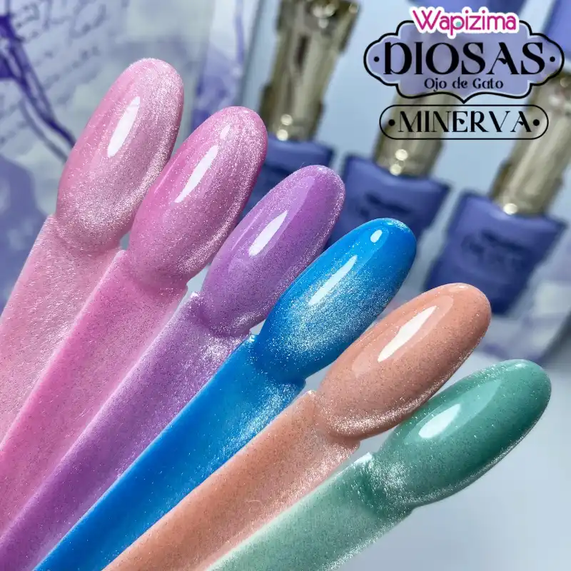 Gama de Rubber minerva ojo de gato 