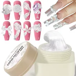 Gel solido blanco perla 