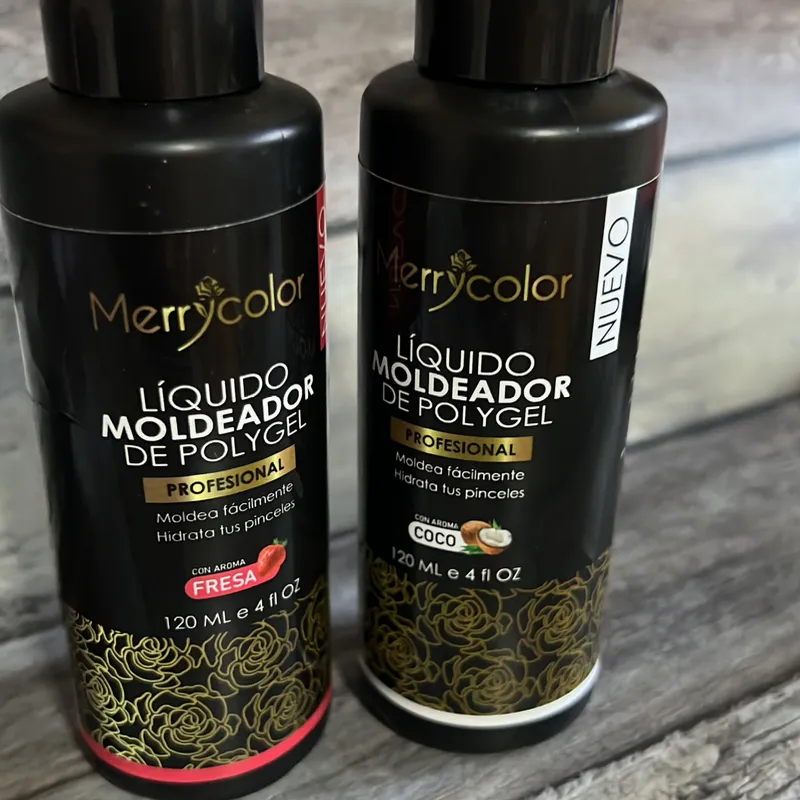 Liquido moldeador de poligel 