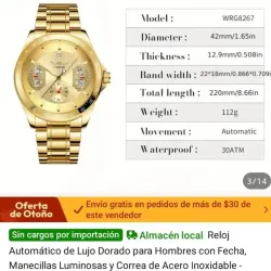 Reloj Automático 