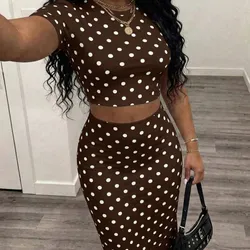 Conjunto de falda larga