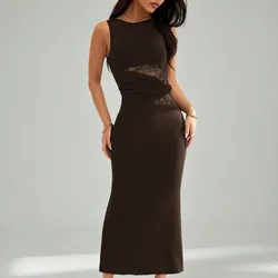Vestido Encaje Largo