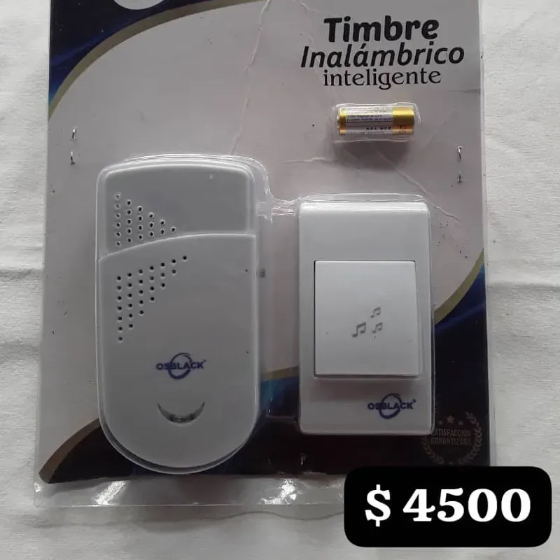 Timbre inalambrico inteligente 