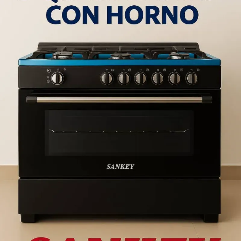 Cocina con horno .Sankey
