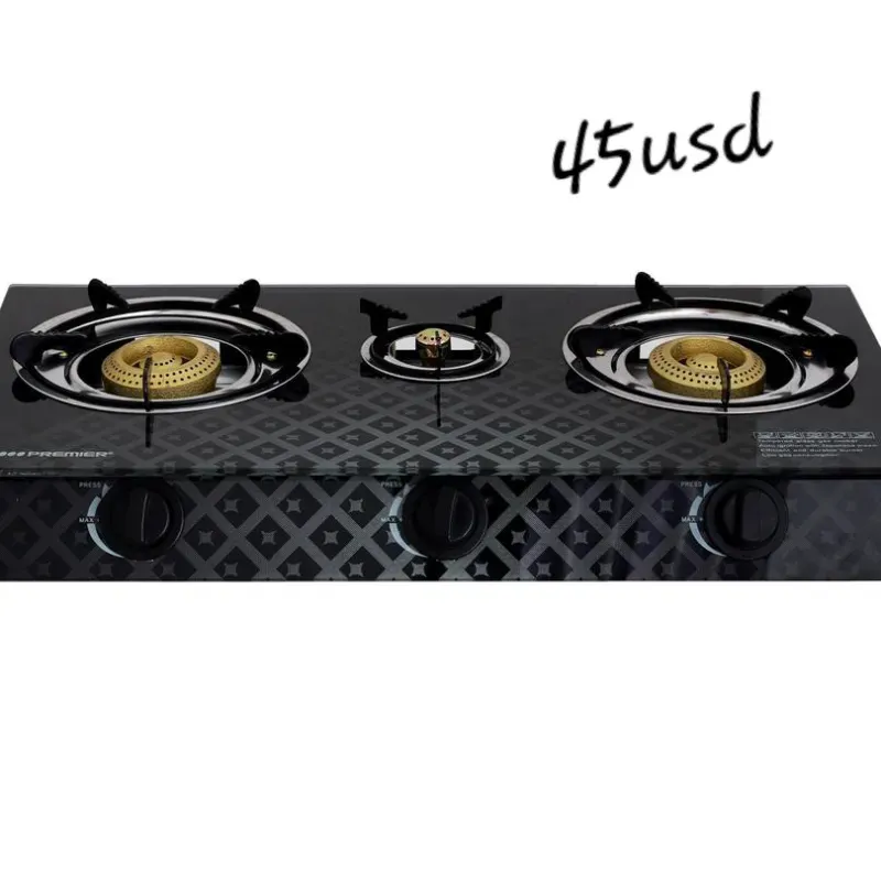 Cocina de meseta 3quemadores