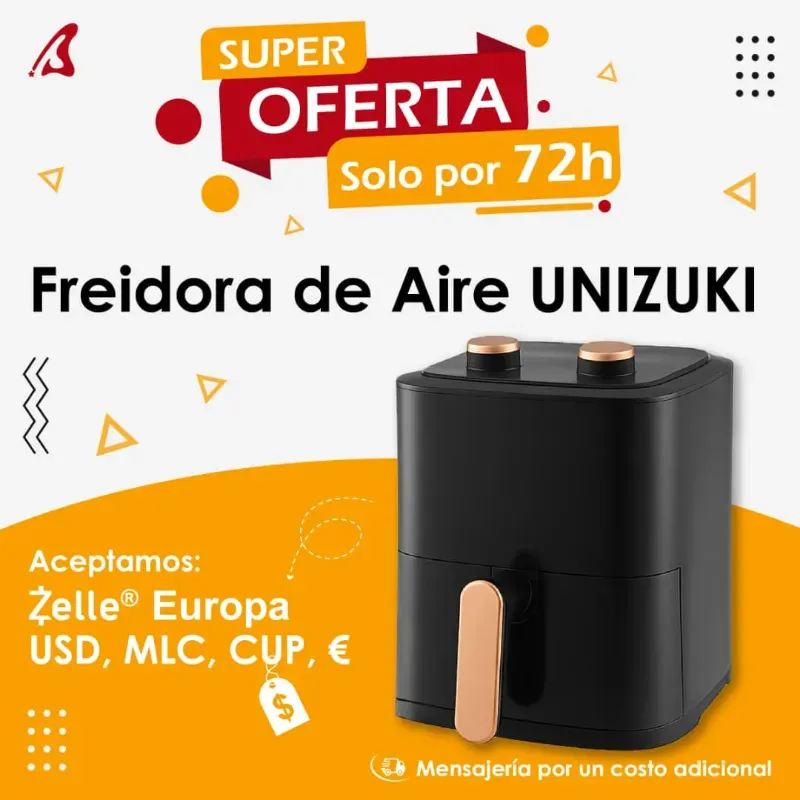 Freidora a vapor unizuki