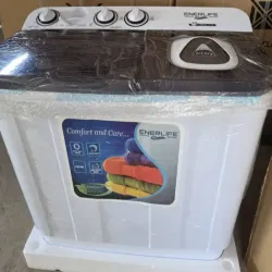 Lavadora Semiautomática ENERLIFE 7kg