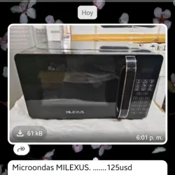 Microondas Milexus.