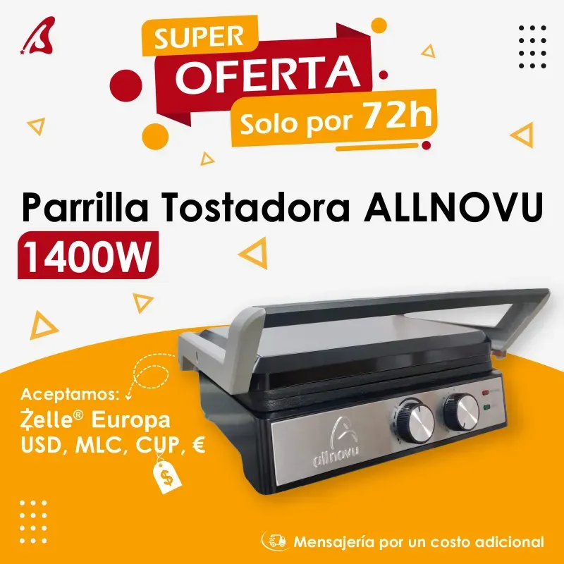 Parrilla tostadora all novu