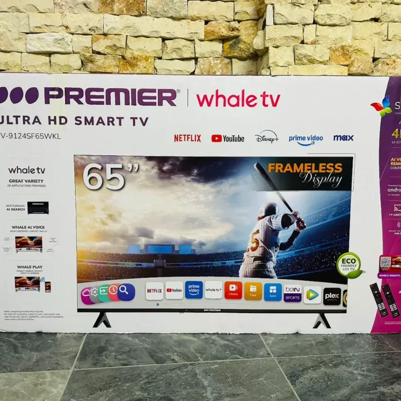 Smar tv premier 65pulg 