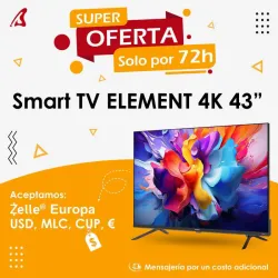 Smart tv 43pulgadas .Elelement