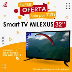 Smart tv milexus 32 pulgadas 